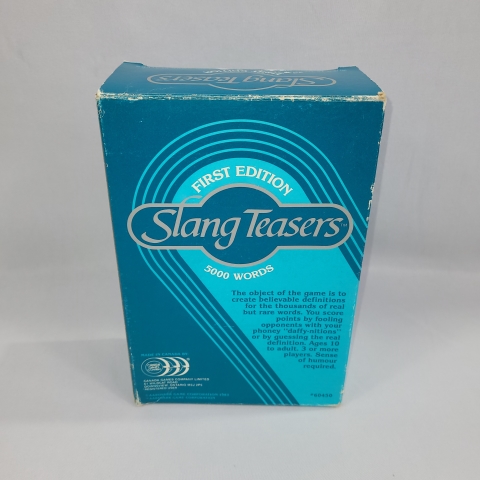 Slang Teasers First Edition Vintage 1983 Game by Canada Games C6